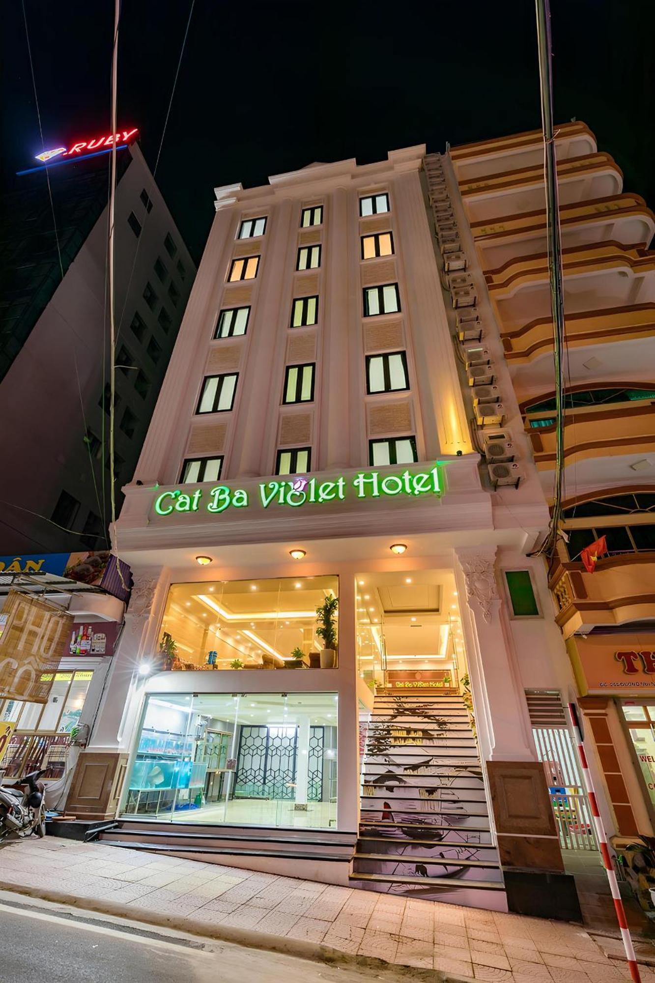 Cat Ba Violet Hotel Chan Chau Kültér fotó